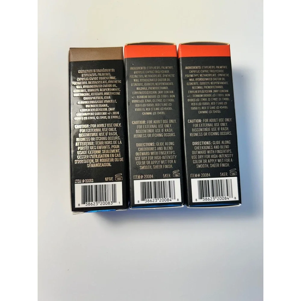 Revolution The One Blush & Contour Stick Set - Matte Rush, Contour‎ New Set of 3